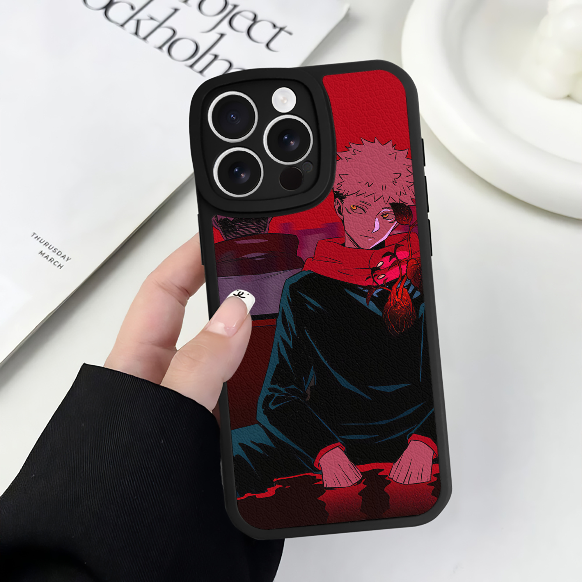 （画像用） SPY×FAMILY间谍家家酒 【iPhone 16シリーズ対応】シリコンスマホケース（レザー調） 材質：シリコン